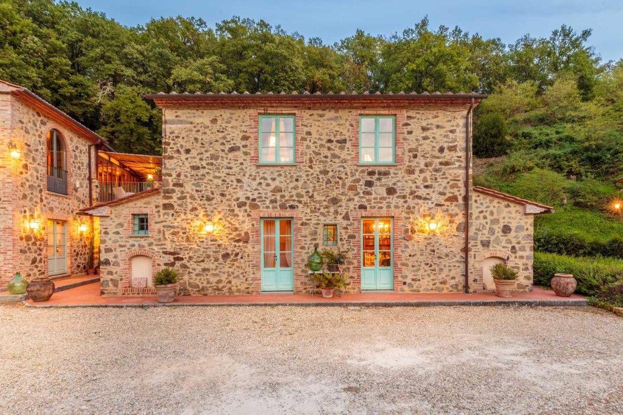 Villa Veranda, A Romantic Farmhouse With Pool Larciano Eksteriør bilde